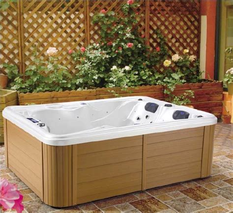 Portable Walk In Bathtub Whirlpool Double Hot Tub Jacuzzi Function With