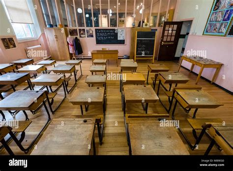 Old Fashioned Classroom Inside Scotland Street School Designed By