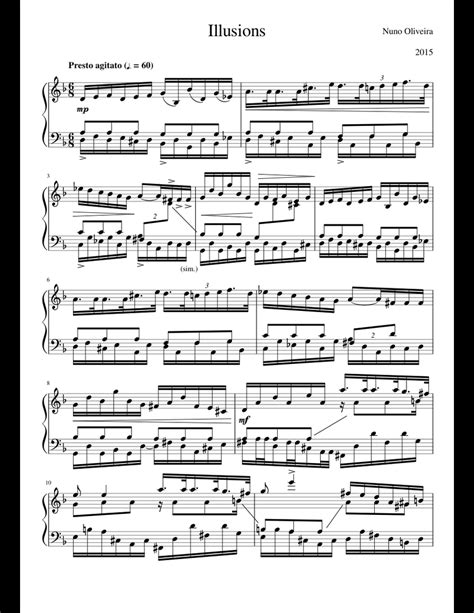 Illusions Sheet Music For Piano Download Free In Pdf Or Midi
