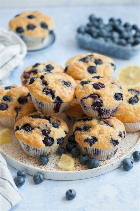 Blueberry Yogurt Muffins Best Blueberry Muffins Everyday Delicious