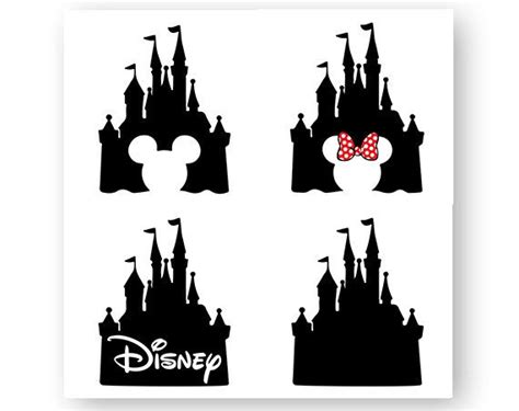 Free Free 156 Disney Castle Mickey Head Svg SVG PNG EPS DXF File