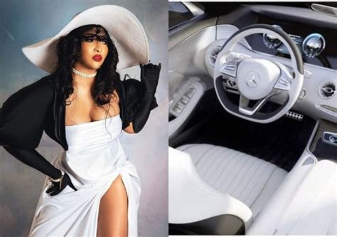 Ubi Franklin S Ex Wife Lilian Esoro Shows Off Mercedes Benz On 40th