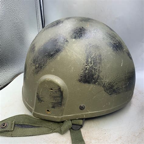 Genuine British Army Mk6 Combat Helmet Camouflaged The Militaria Shop