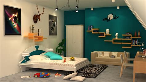 Bedroom Interior Design 3ds Max File 3d Interior Bedroom Scene For 3ds