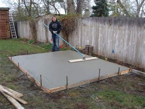 How To Make Concrete Pad For Hot Tub The Materials And The Steps