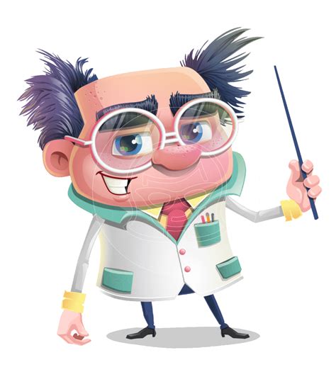 Professor Labcoat Character Animator Puppet Graphicmama