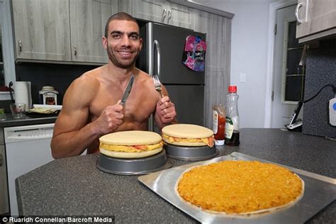 new jersey man eats one 4 000 calorie meal a day daily mail online