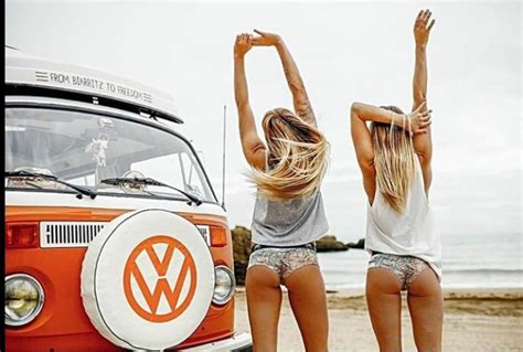Vw Girls Volkswagen Sexy Cars Bus Girl