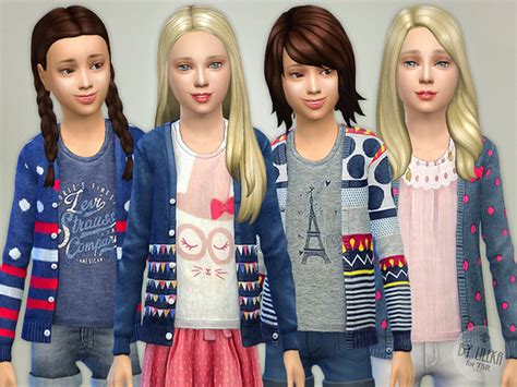 Pretty Cardigan P3 By Lillka At Tsr Sims 4 Updates