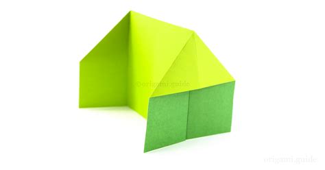 How To Make An Easy Origami House 2 Folding Instructions Origami