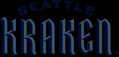 It's unclear whether the team will come out with a fuzzy kraken mascot or whether it will stick with cthulhuesque imagery for the rest. Seattle Kraken Wordmark Logo | Word mark logo, Seattle ...