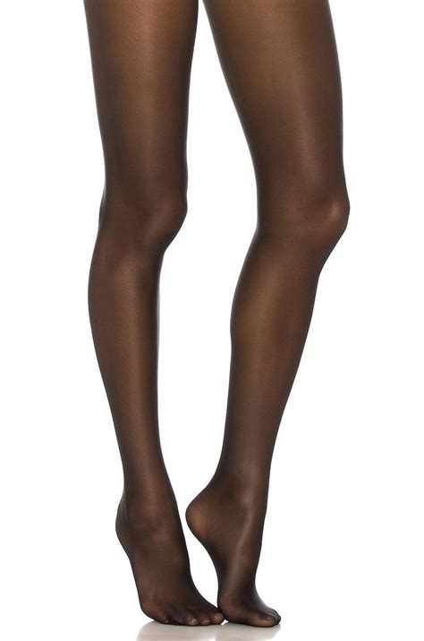 wolford synthetic neon 40 tights in black lyst