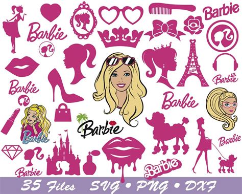 Barbie Svg Png Instant Download Files For Cricut Design Space