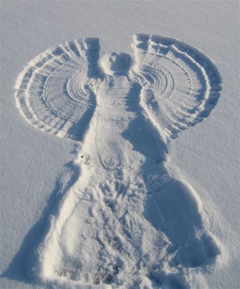 How To Make A Perfect Snow Angel Snow Angels Snow Winter Scenes