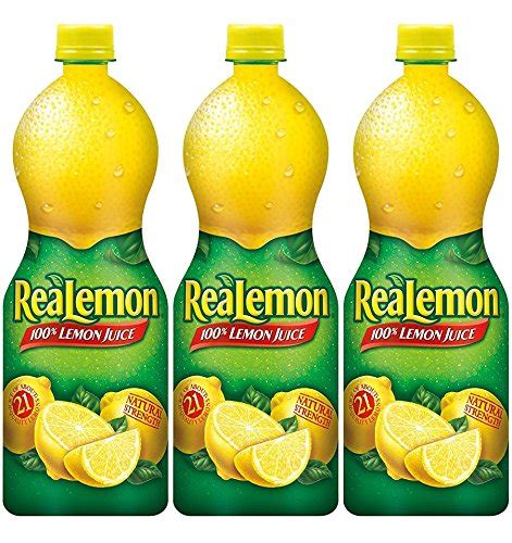 Amazon Realemon Lemon Juice Oz Pack Of Grocery