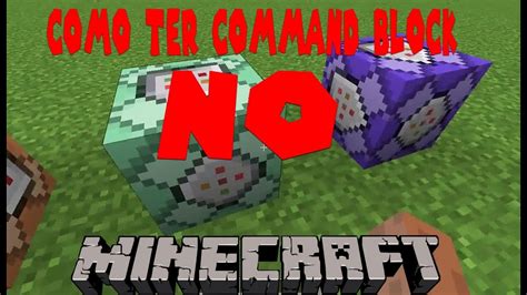 Como ter command block no minecraft pe!!! - YouTube