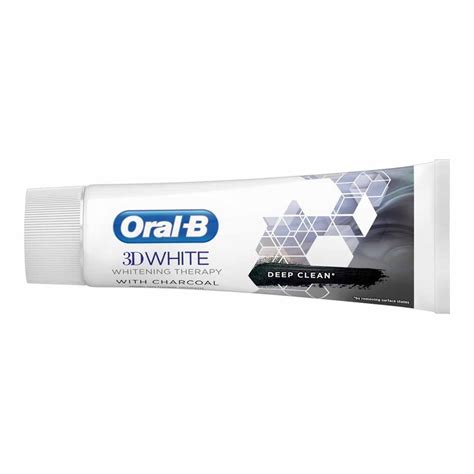 Oral B Toothpaste 3d White Therapy Charcoal 75ml Vj Salomone Marketing