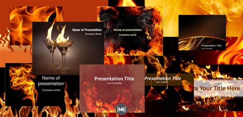 Fire Slides Template