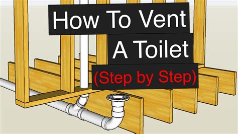 How To Vent And Plumb A Toilet Step By Step Youtube