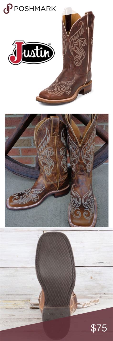 ️Justin Bent Rail Western Boots | Western boots, Western ...