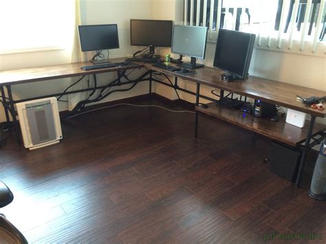 Phoronix Building A Massive L Shaped Desk For A Better Workflow More