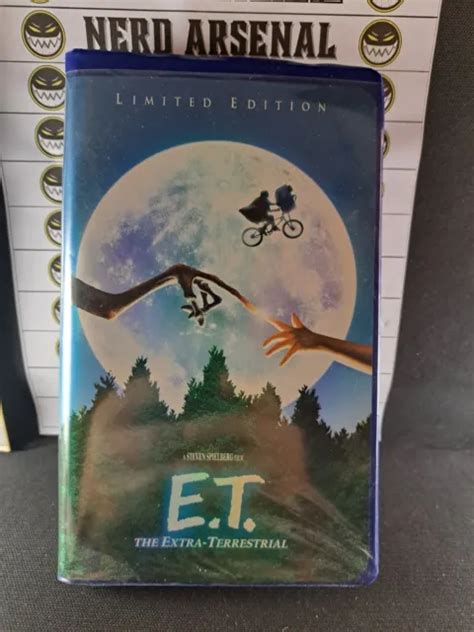 Et The Extra Terrestrial Vhs 2002 20th Anniversary Limited Edition