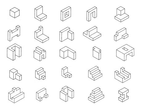 Isometric Cube Drawing At Getdrawings Free Download