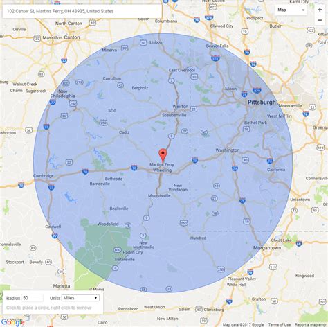 Radius Map How To Create Radius Maps Espatial Radius