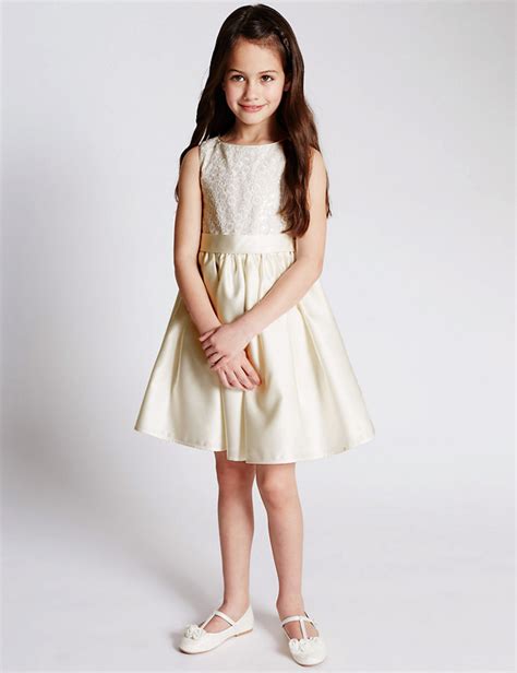 14 Adorable Ivory Flower Girl Dresses Weddingsonline