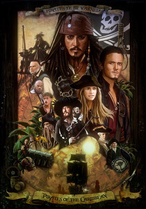 Pirates Of The Caribbean Poster By Amiramz On Deviantart