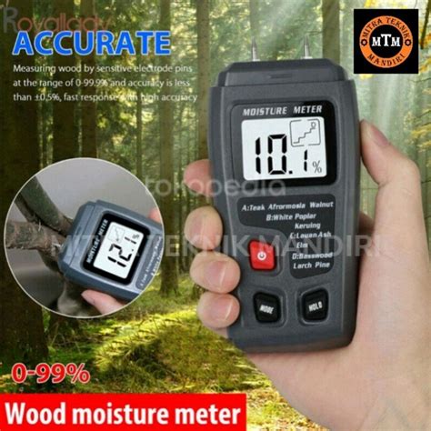 Jual ALAT UKUR KELEMBABAN KAYU DIGITAL WOOD MOISTURE METER TWO PINS