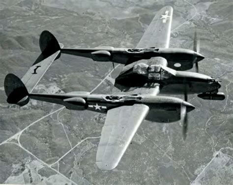 P 38m Lightning Night Fighter Aviao