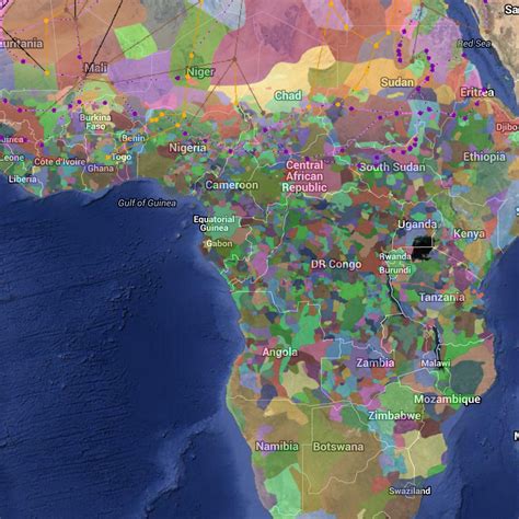 Baffle Nebeský Válec Ethnic Groups In Africa Map Profese Lesk Fondy