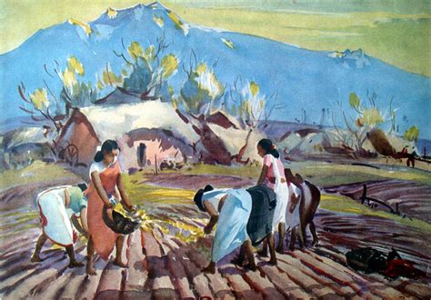 Agriculture Painting At Explore Collection Of