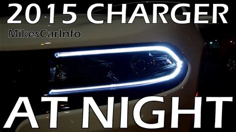 2015 Dodge Charger At Night Youtube