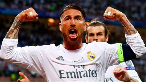 Sergio Ramos All Champions League Goals Real Madrid Youtube