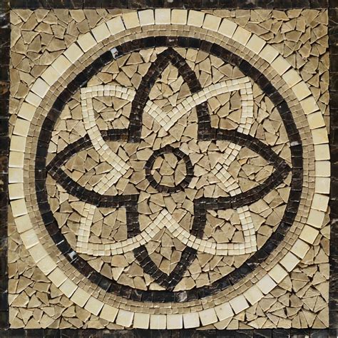 Square Mosaic Anase Geometric Mozaico