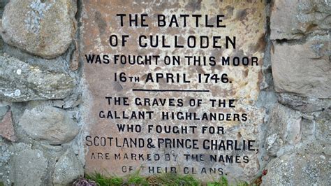 Culloden Moor In Scotland • Scene Of The Battle Of Culloden In 1746