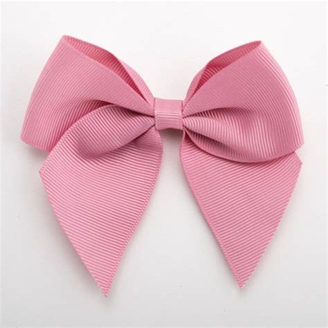 Antique Pink Self Adhesive Grosgrain Bows Cm Wide Favour This