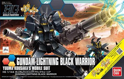 Bandai Model Kit 1144 Hgbf 061 Gundam Lightning Black Warrior
