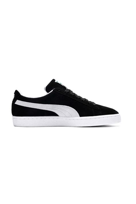 Tênis Puma Suede Classic Pretobranco Newskull