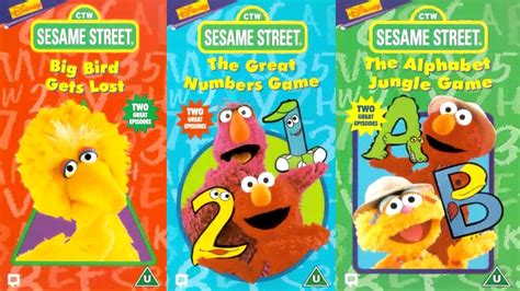 Sesame Street Vhs Lot 20