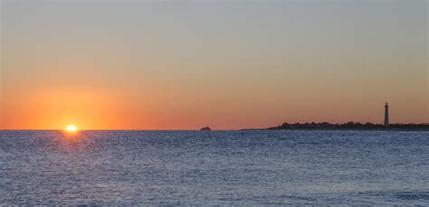 Cape May Cove Sunset Panorama Photograph By Bill Cannon Fine Art America