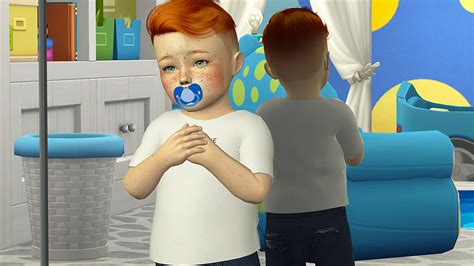 Anto Atreus Hair Kids And Toddler Version Redheadsims Cc