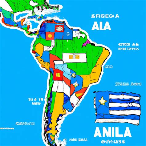 Descubra os Países da América do Sul Mapa Bandeiras e Curiosidades