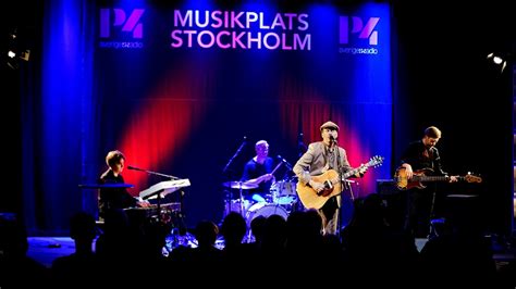 Konsert Med Peter Kvint I Musikplats Stockholm P4 Stockholm