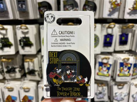 Photos New Tower Of Terror Pins Featuring Mickey And