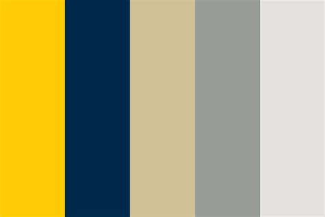 University Of Michigan Color Palette Michigan Colors Color Palette