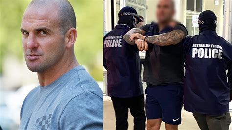 Comancheros Bikie Boss Mark Buddle Detained In Dramatic Airport Arrest After Extradition From