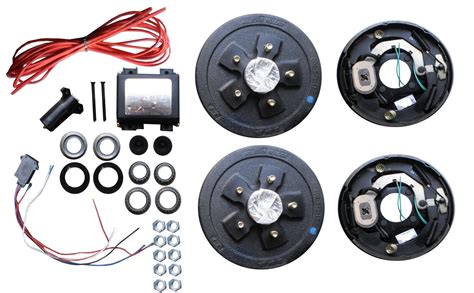 Add Brakes To Your Trailer Complete Kit 3500 Axle 5 X 45 Axel Electric